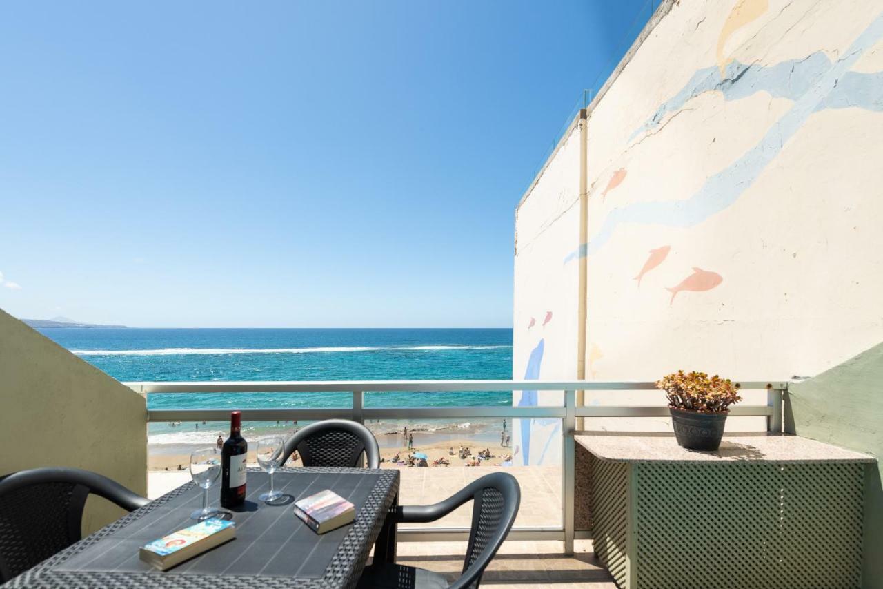 Front Line With Nice Terrace By Canariasgetaway Las Palmas de Gran Canaria Exterior foto