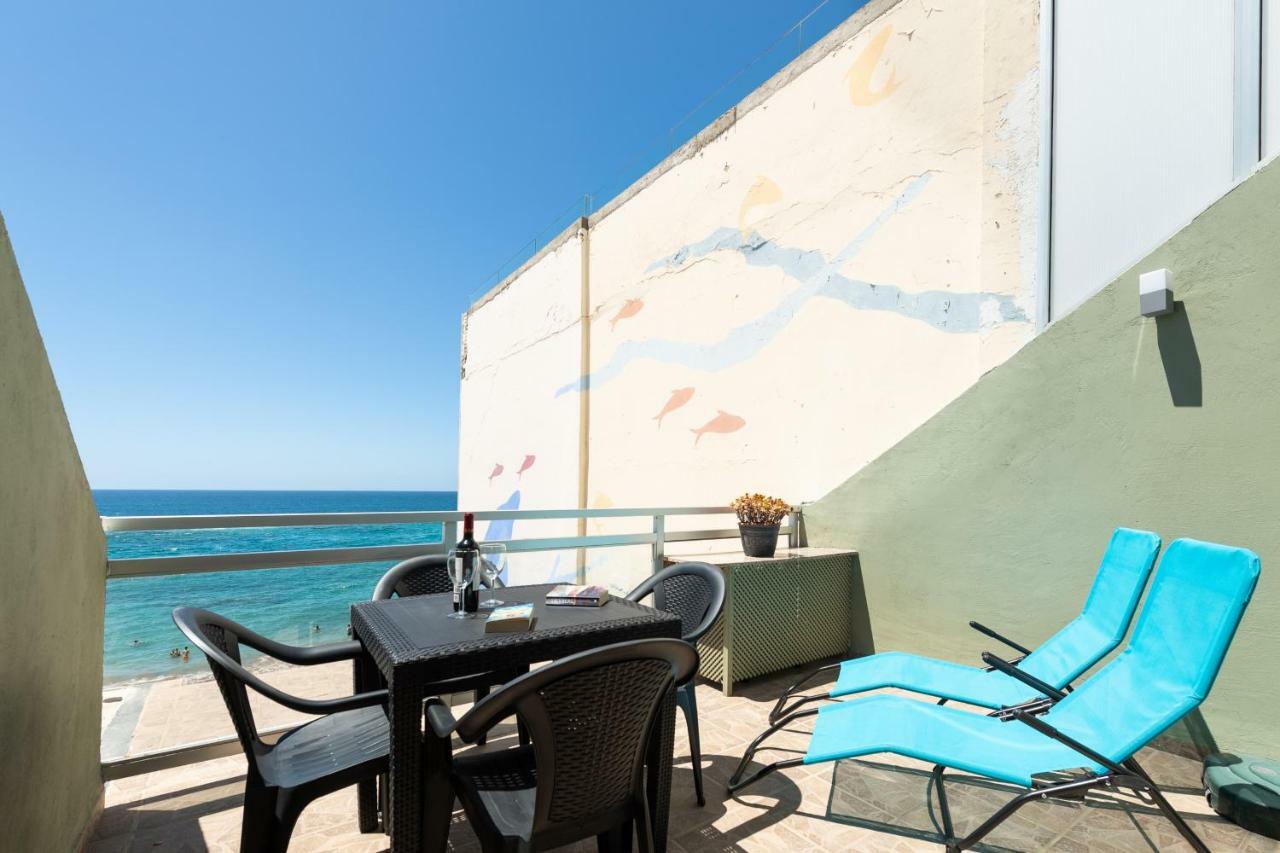 Front Line With Nice Terrace By Canariasgetaway Las Palmas de Gran Canaria Exterior foto