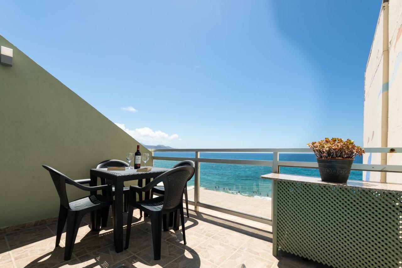 Front Line With Nice Terrace By Canariasgetaway Las Palmas de Gran Canaria Exterior foto